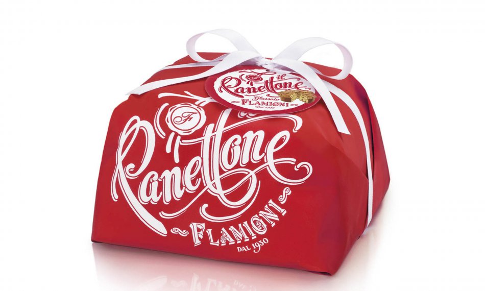 Flamigni Pannetone met glazuur 1000 gram